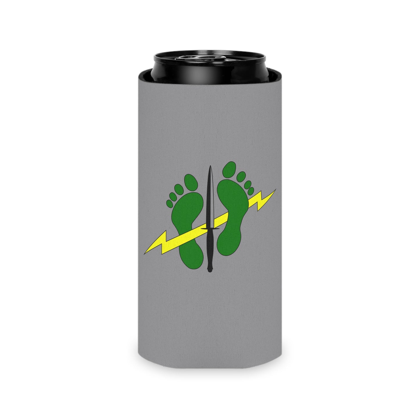 Green Feet Koozie