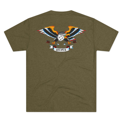 Silver Team | Green Feet Colored Tee