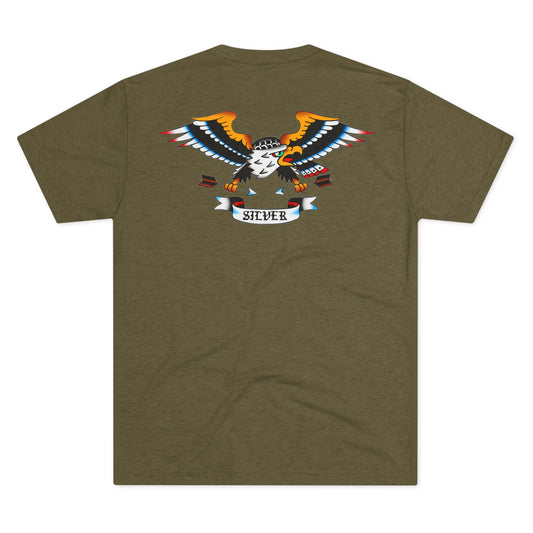 Silver Team | Green Feet Colored Tee