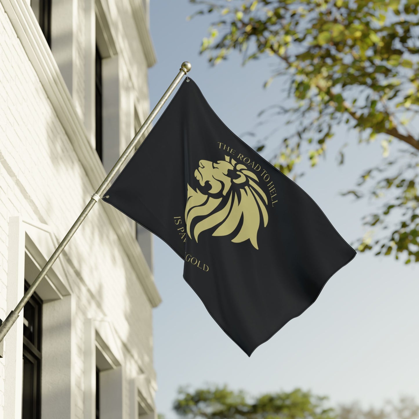 Gold Team Flag 3' x 5'