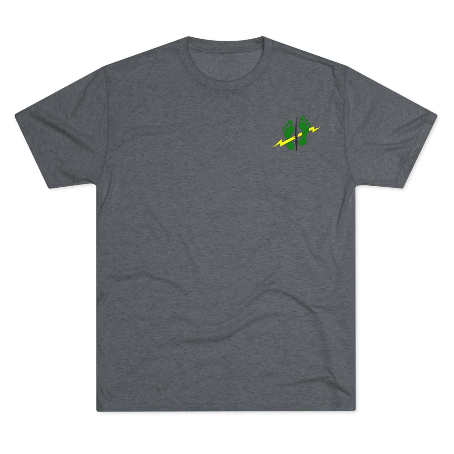 Silver Team | Green Feet Colored Tee