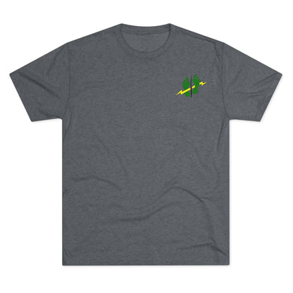 Silver Team | Green Feet Colored Tee