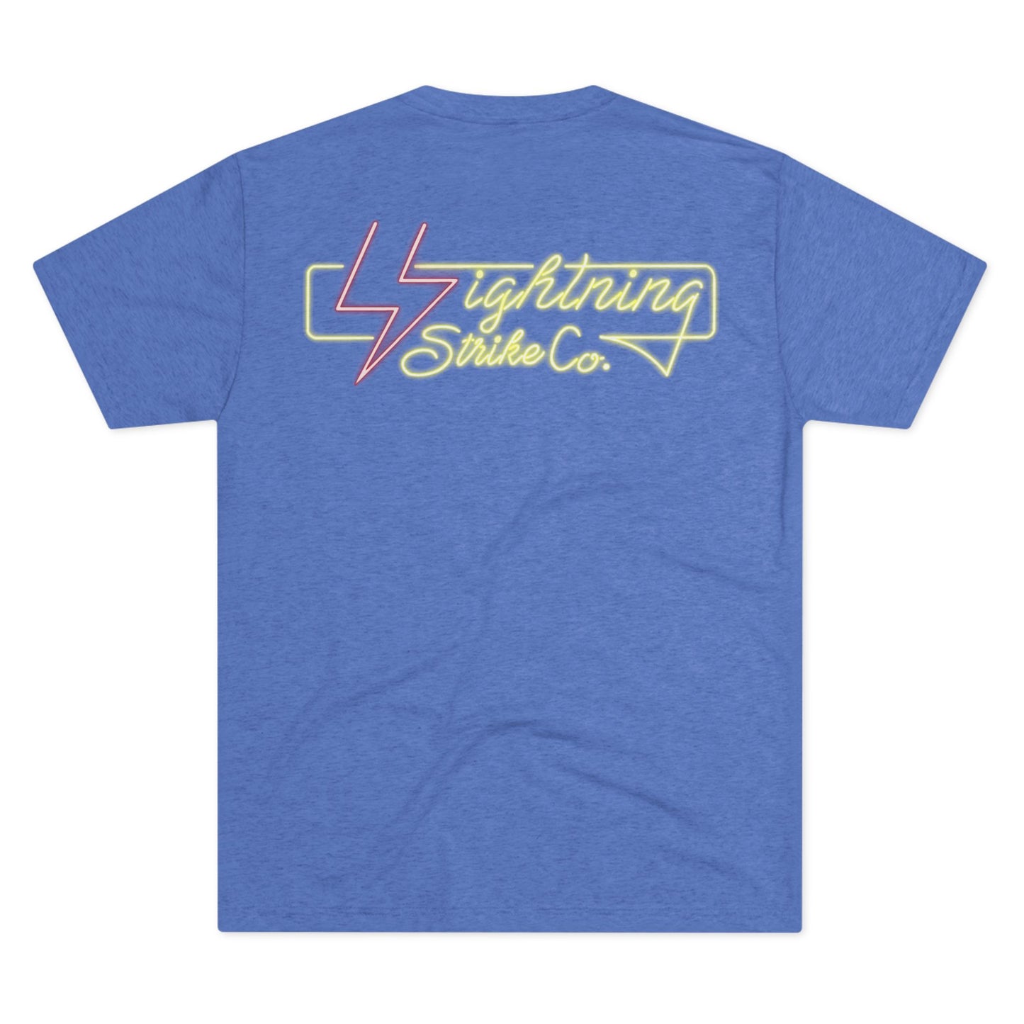 Neon Lightning Strike Tee