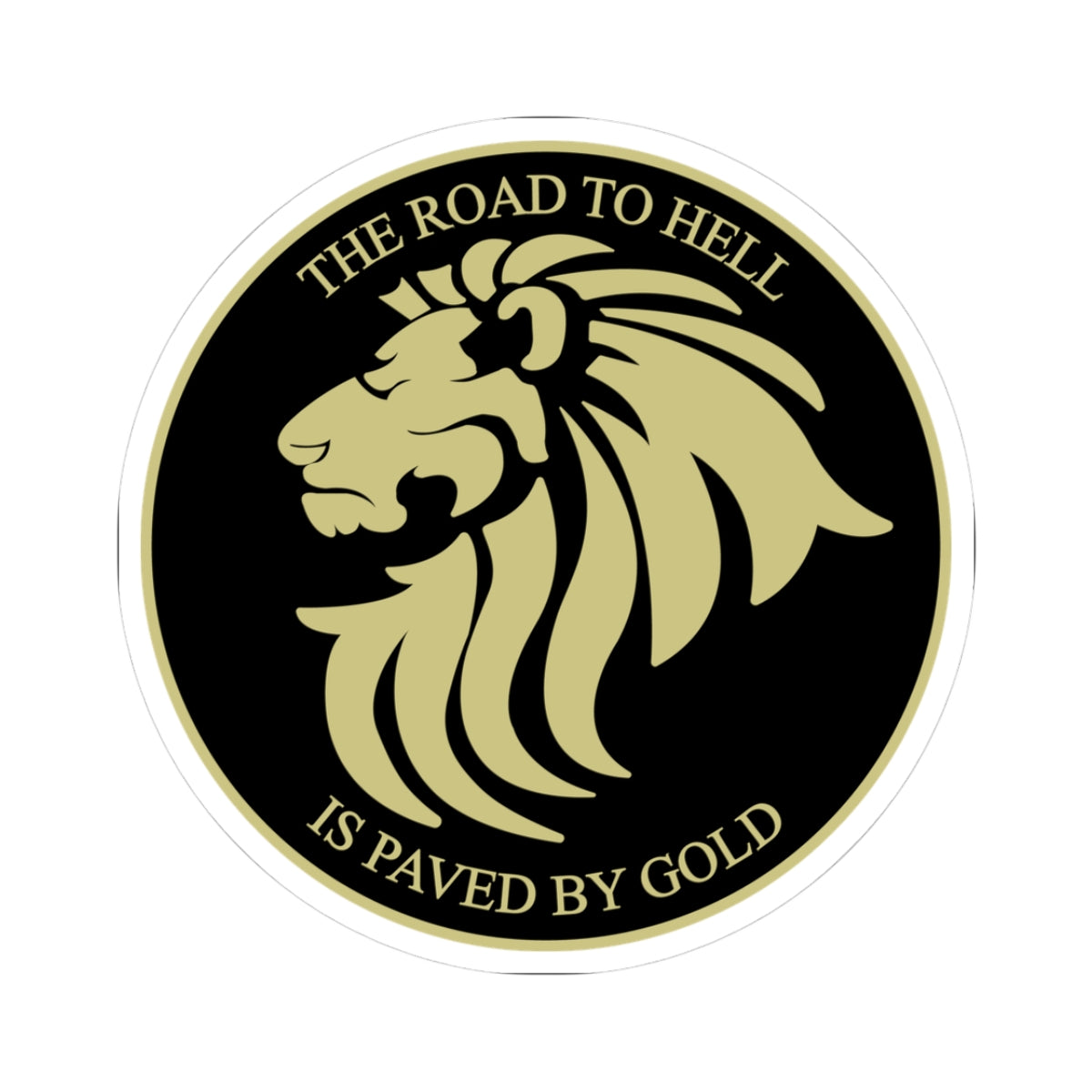 Gold Team "Gold" Sticker