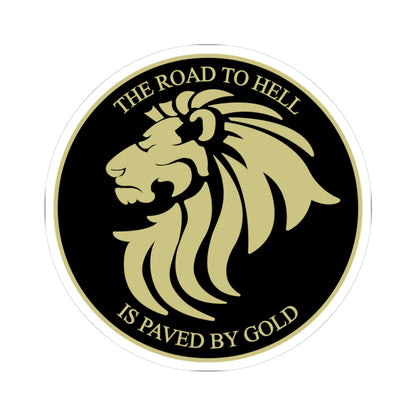 Gold Team "Gold" Sticker