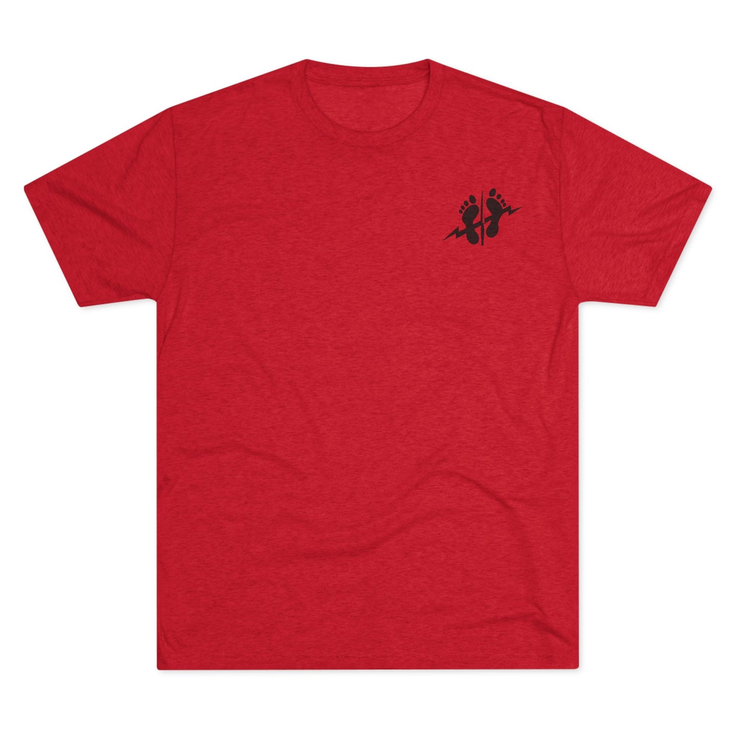 Silver Team | Green Feet Tee