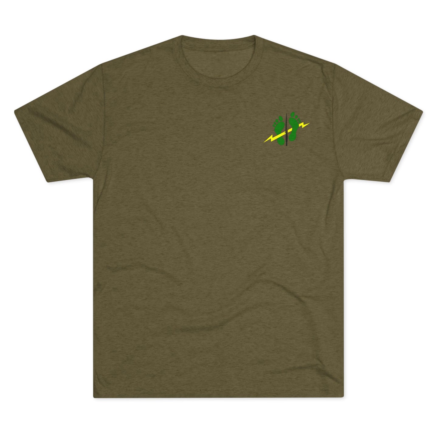 Silver Team | Green Feet Colored Tee