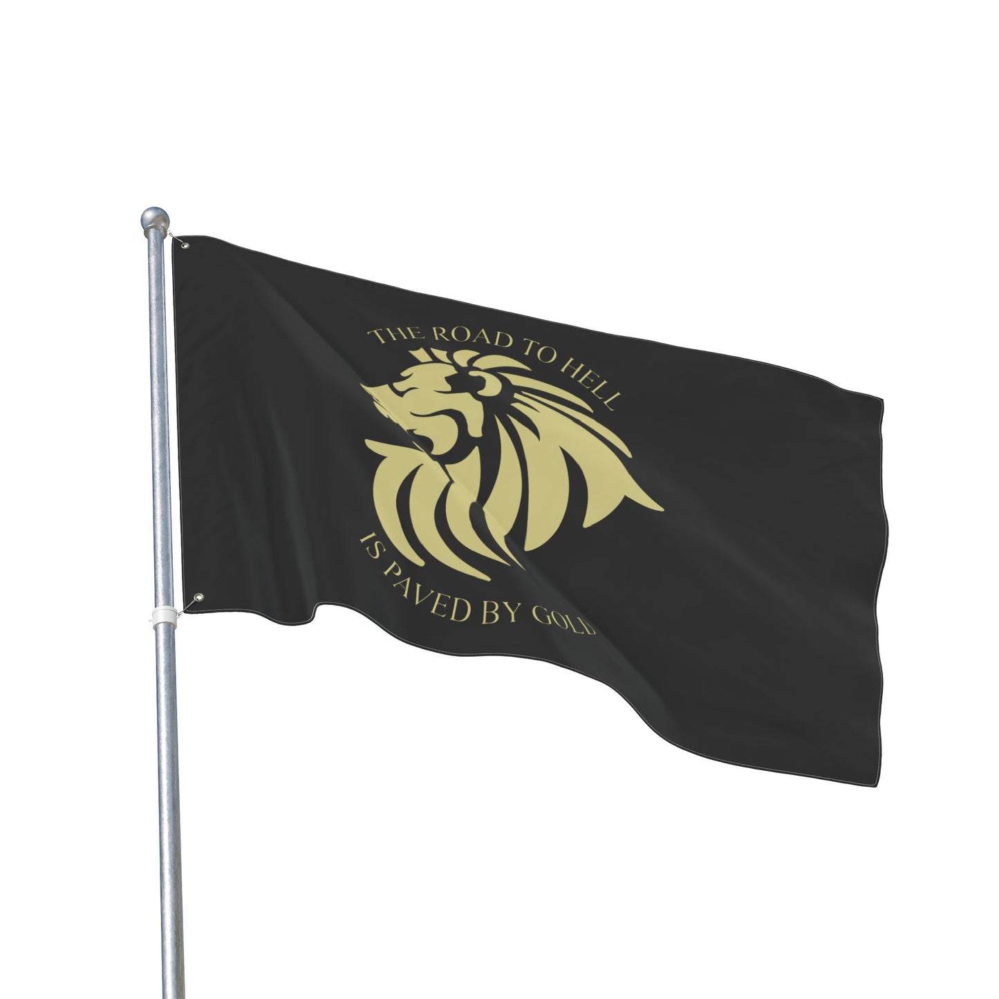 Gold Team Flag 3' x 5'