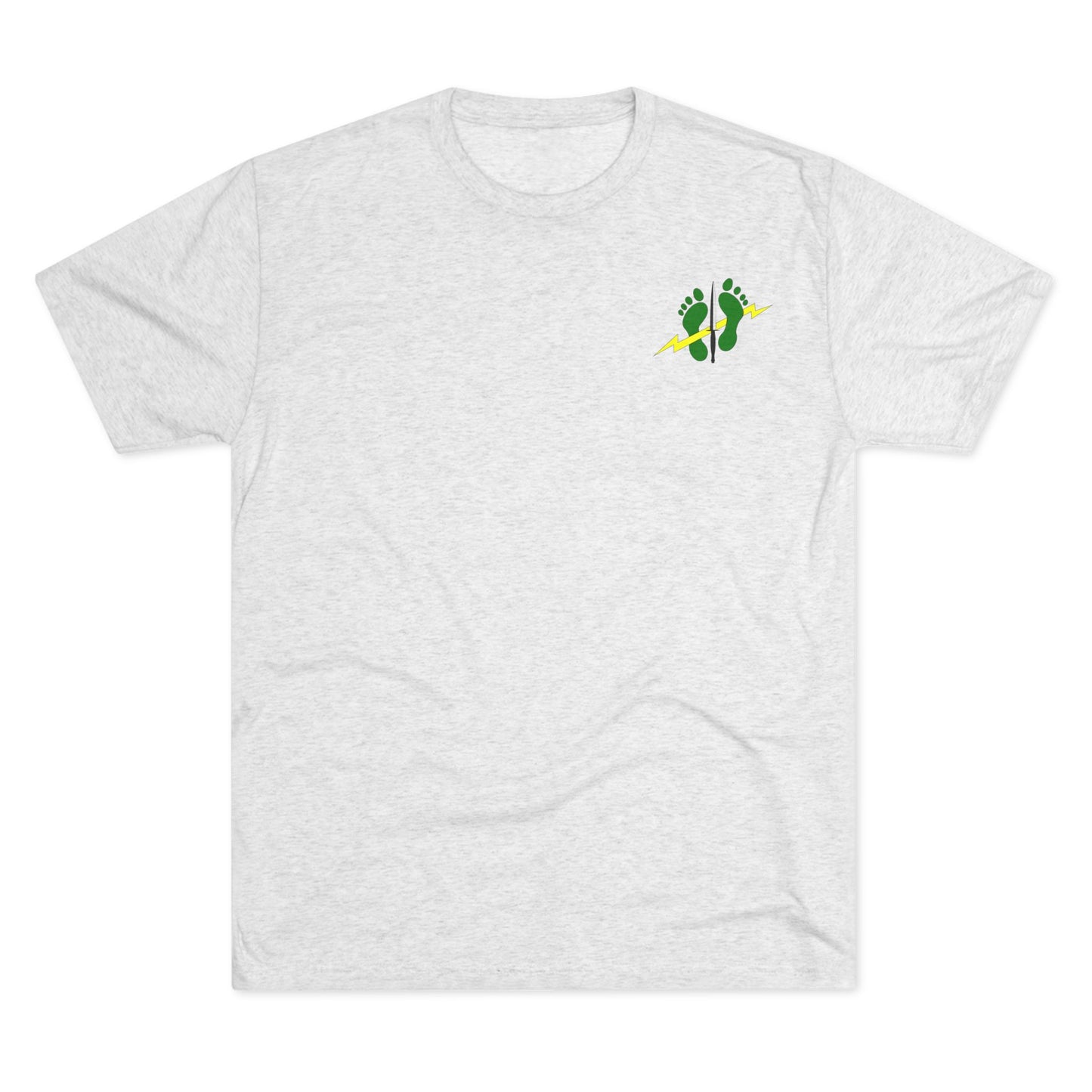 Silver Team | Green Feet Colored Tee
