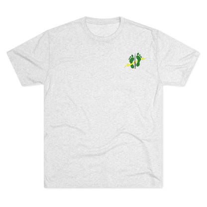 Silver Team | Green Feet Colored Tee