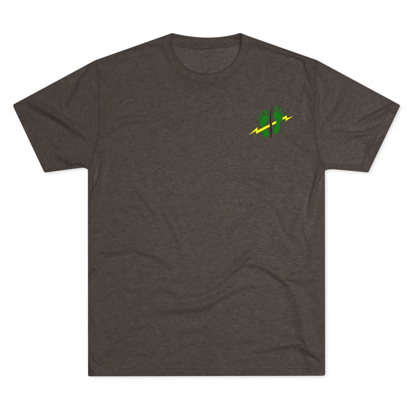 Silver Team | Green Feet Colored Tee