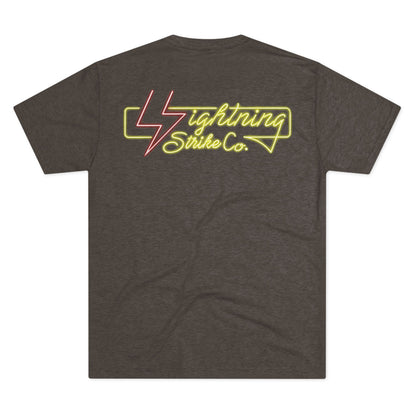 Neon Lightning Strike Tee