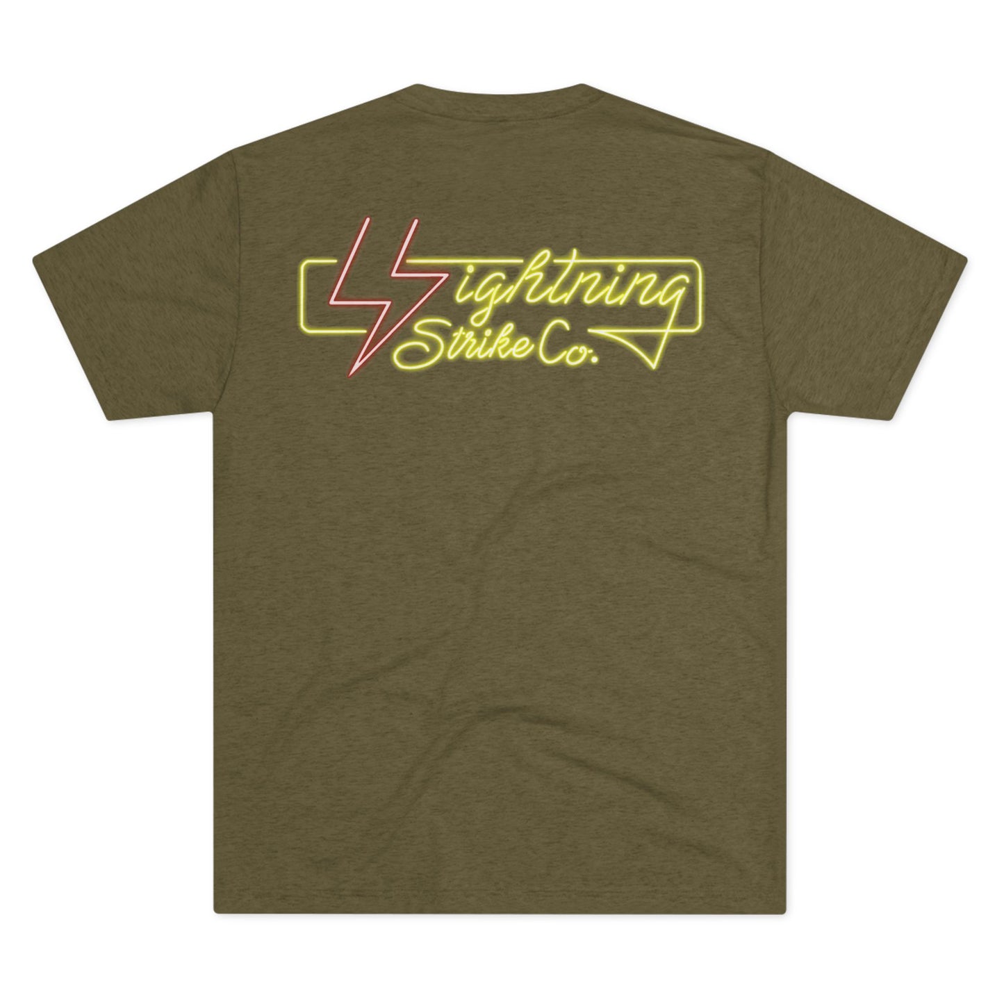 Neon Lightning Strike Tee
