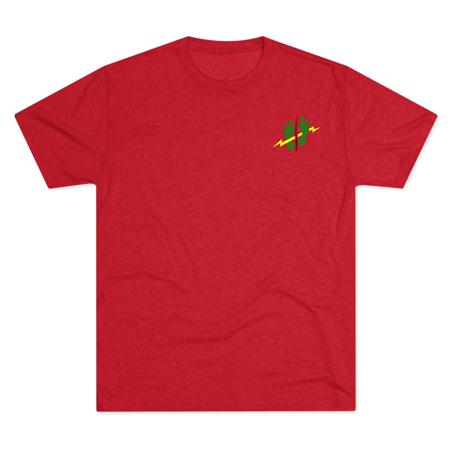 Silver Team | Green Feet Colored Tee