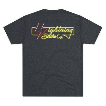 Neon Lightning Strike Tee