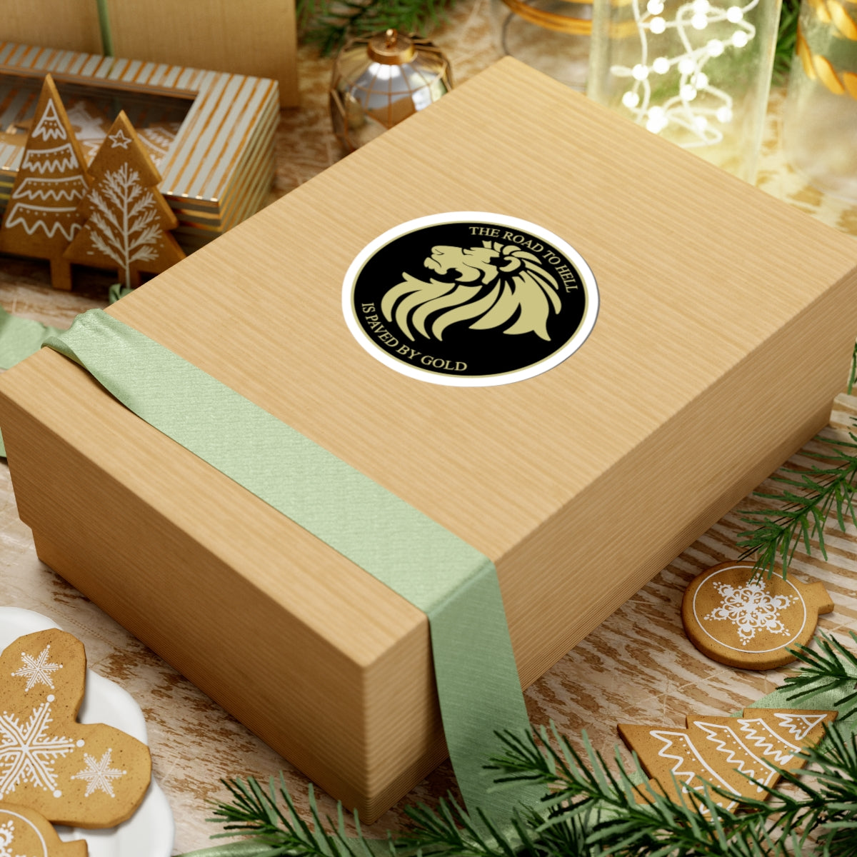 Gold Team "Gold" Sticker