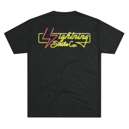 Neon Lightning Strike Tee