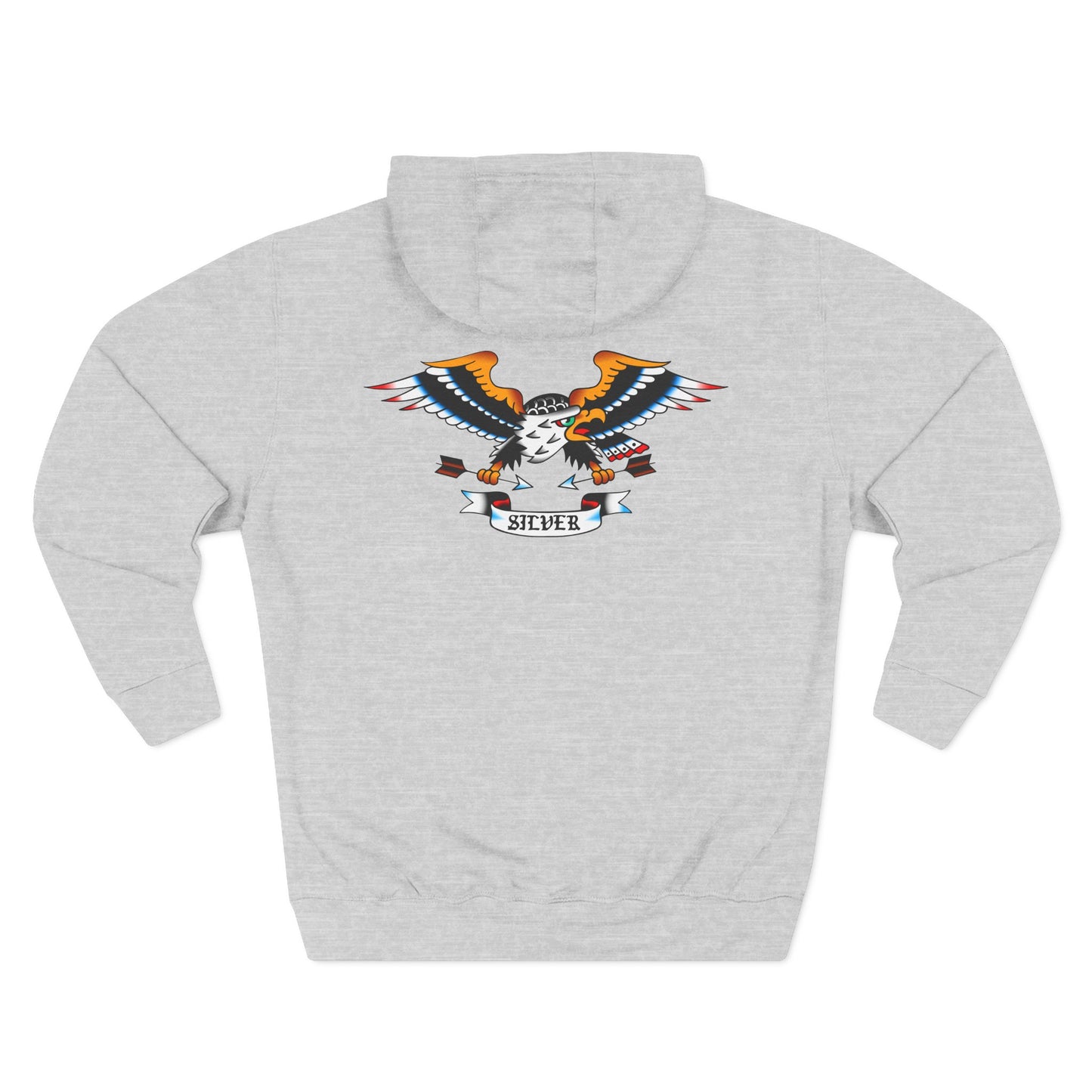 Silver Team | Green Feet Colored Hoodie
