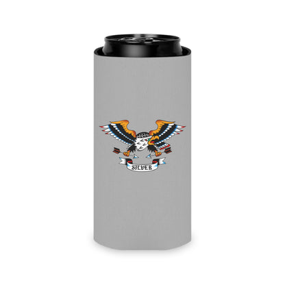 Silver Team Koozie