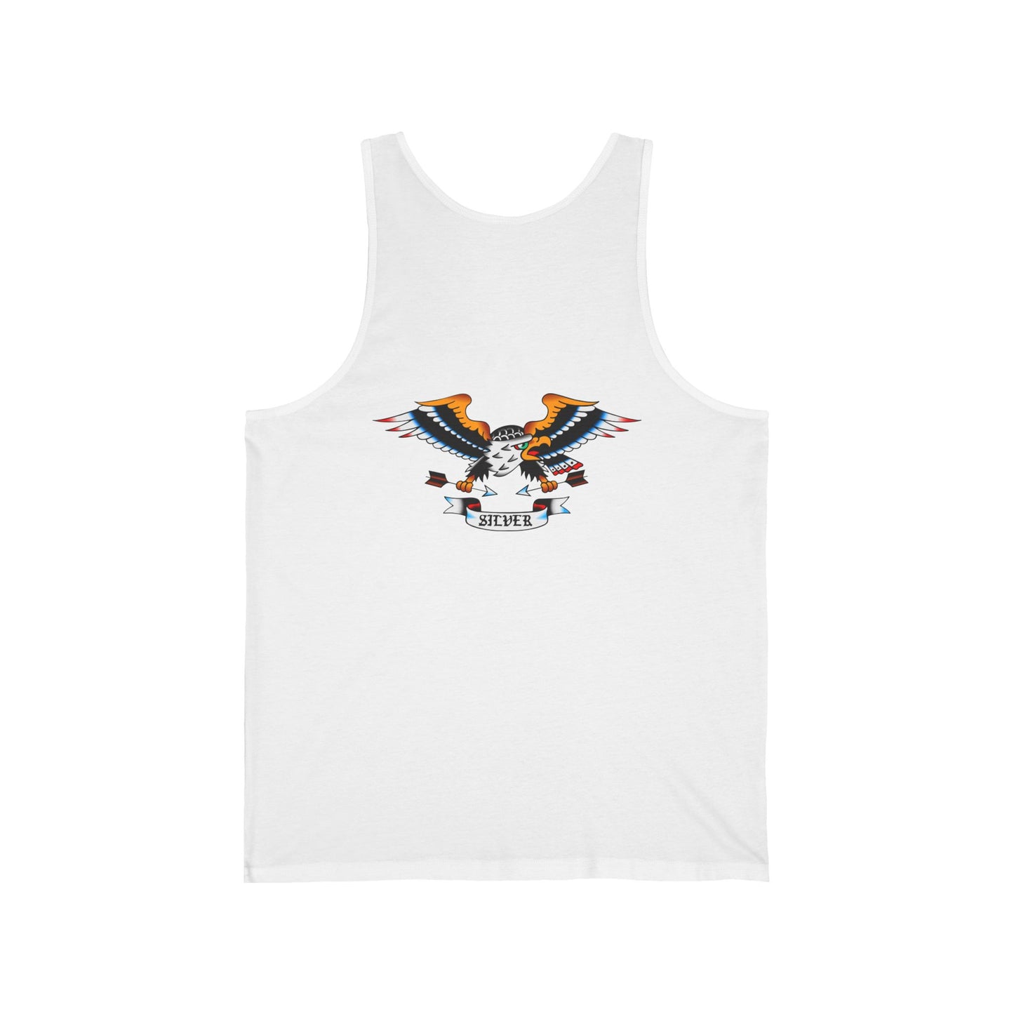 Silver Team | Green Feet Colored Tank