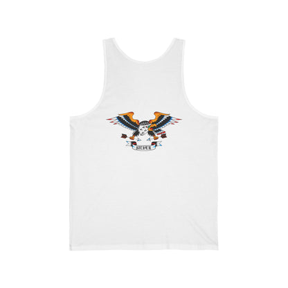 Silver Team | Green Feet Colored Tank