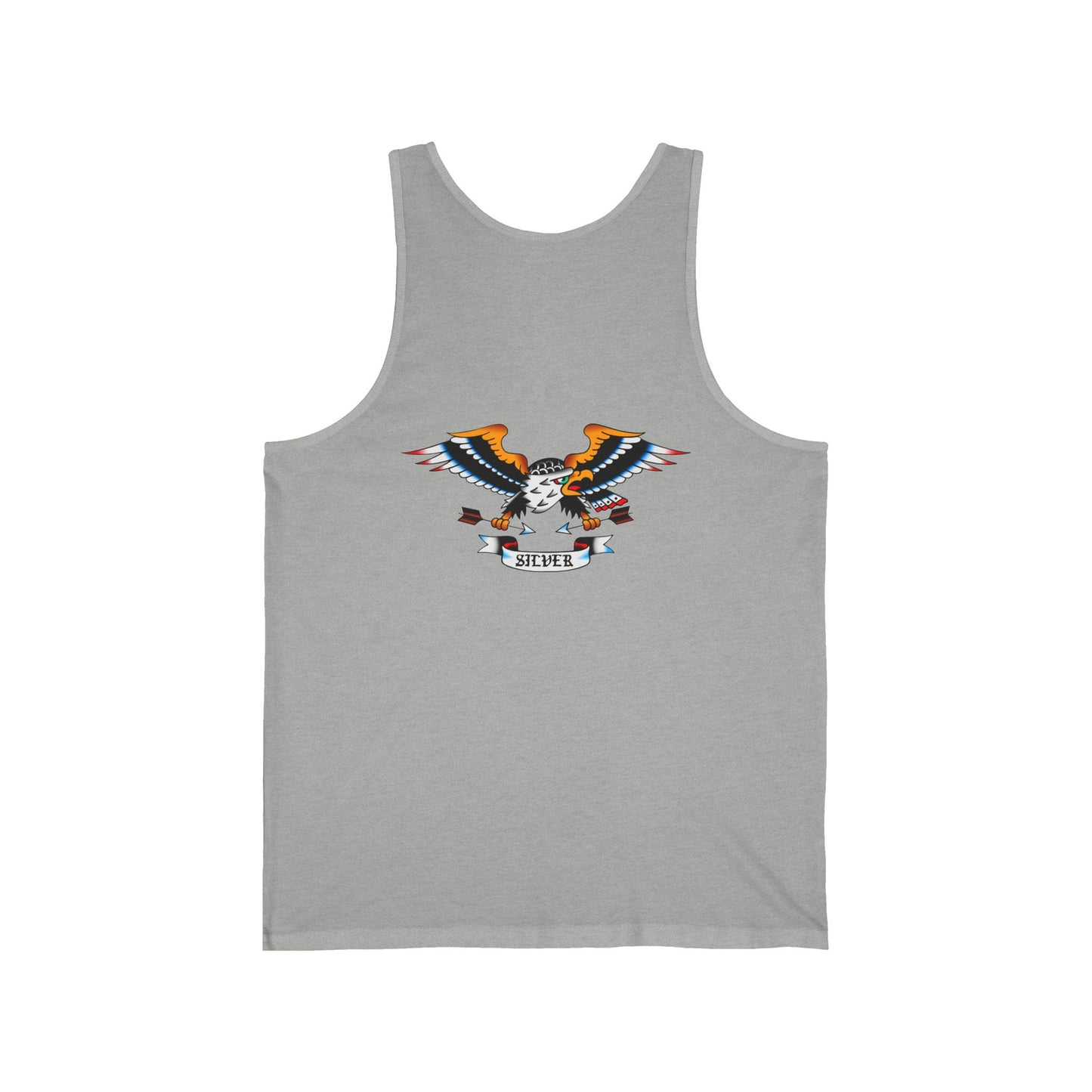 Silver Team | Green Feet Colored Tank