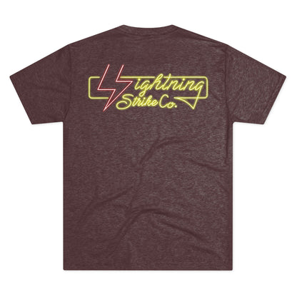 Neon Lightning Strike Tee