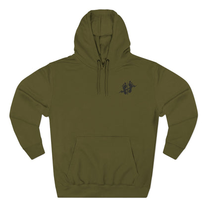 Silver Team | Green Feet Hoodie
