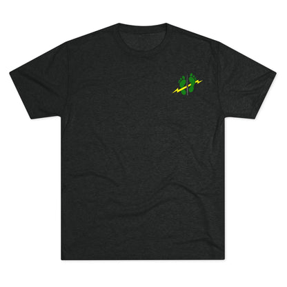 Silver Team | Green Feet Colored Tee