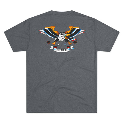 Silver Team | Green Feet Colored Tee