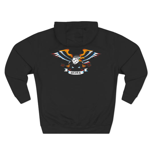 Silver Team | Green Feet Colored Hoodie