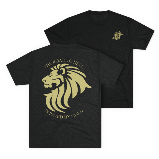 LSSC Gold Team "Gold" Tee - Tri-Blend Vintage Black