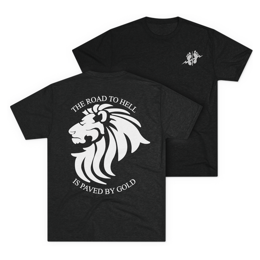 LSSC Gold Team Tee - Tri-Blend Vintage Black