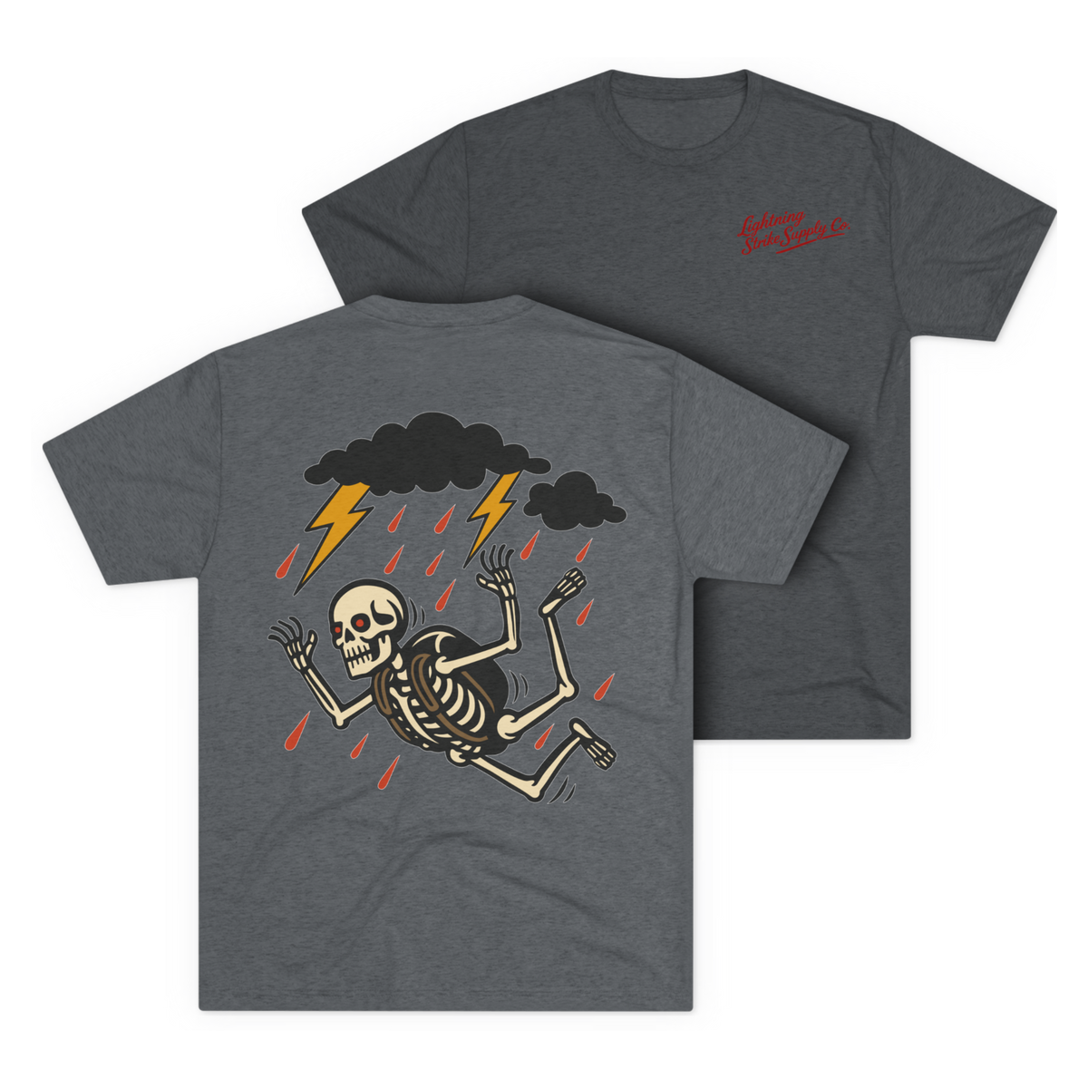 LSSC Free Fallin' Tee - Tri-Blend Premium Heather