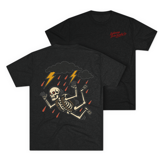 LSSC Free Fallin' Tee - Tri-Blend Vintage Black
