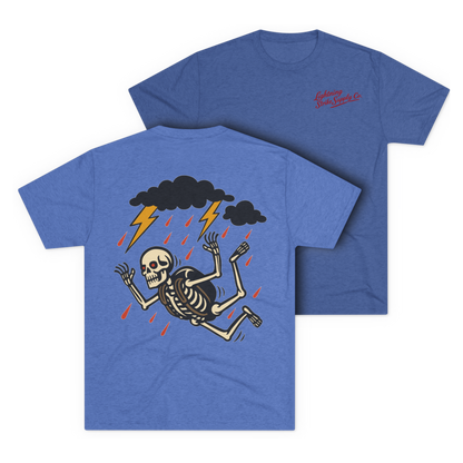 LSSC Free Fallin' Tee - Tri-Blend Vintage Royal