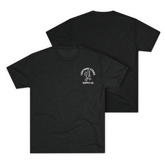 LSSC Bolt Boy Tee - Tri-Blend Vintage Black