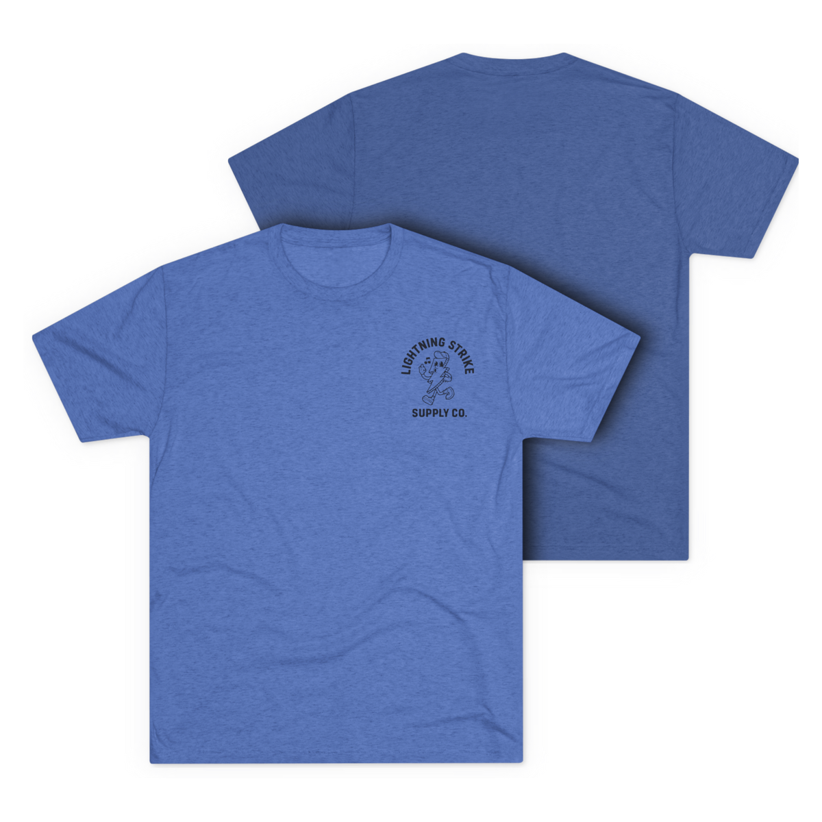 LSSC Bolt Boy Tee - Tri-Blend Vintage Royal