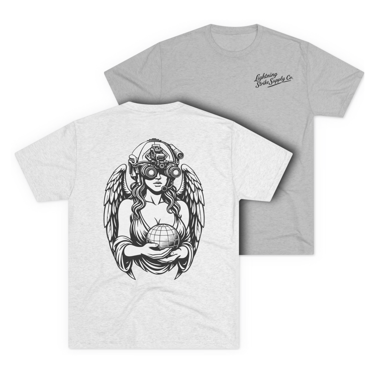 LSSC Always Ready, Always Willing Tee - Tri-Blend Heather White