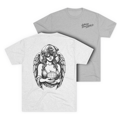 LSSC Always Ready, Always Willing Tee - Tri-Blend Heather White
