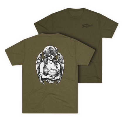 LSSC Always Ready, Always Willing Tee - Tri-Blend Military Green