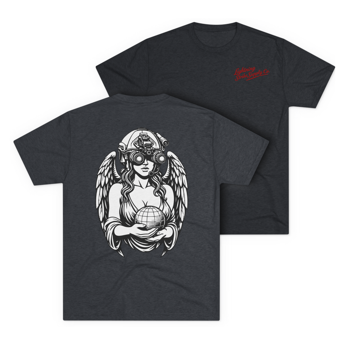 LSSC Always Ready, Always Willing Tee - Tri-Blend Vintage Navy