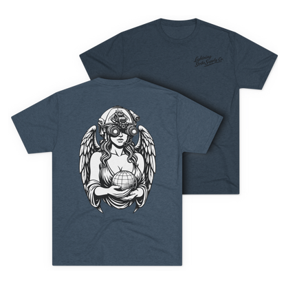 LSSC Always Ready, Always Willing Tee - Tri-Blend Indigo