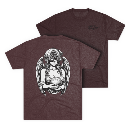 LSSC Always Ready, Always Willing Tee - Tri-Blend Cardinal Black