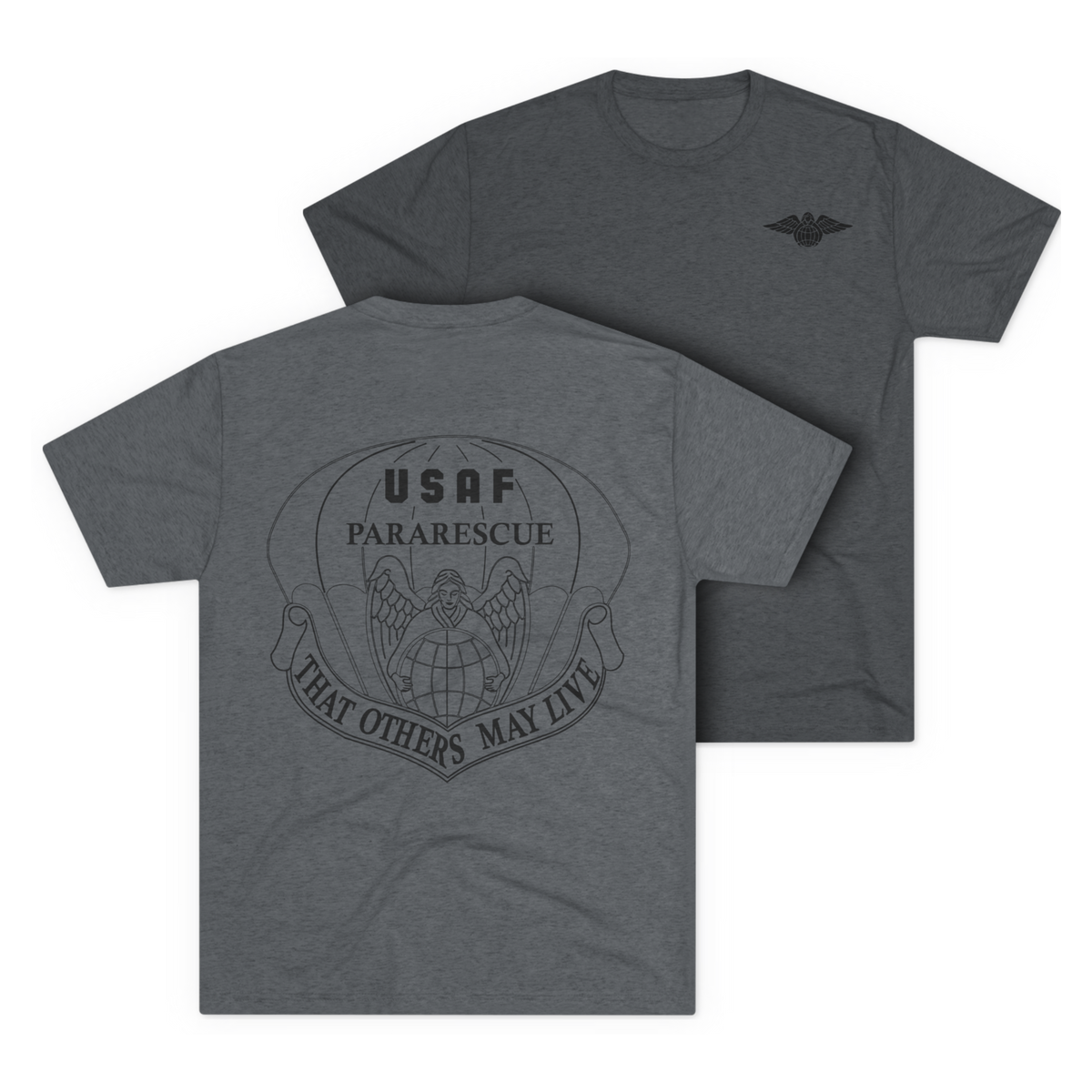 LSSC Guardian Angel Tee - Tri-Blend Premium Heather