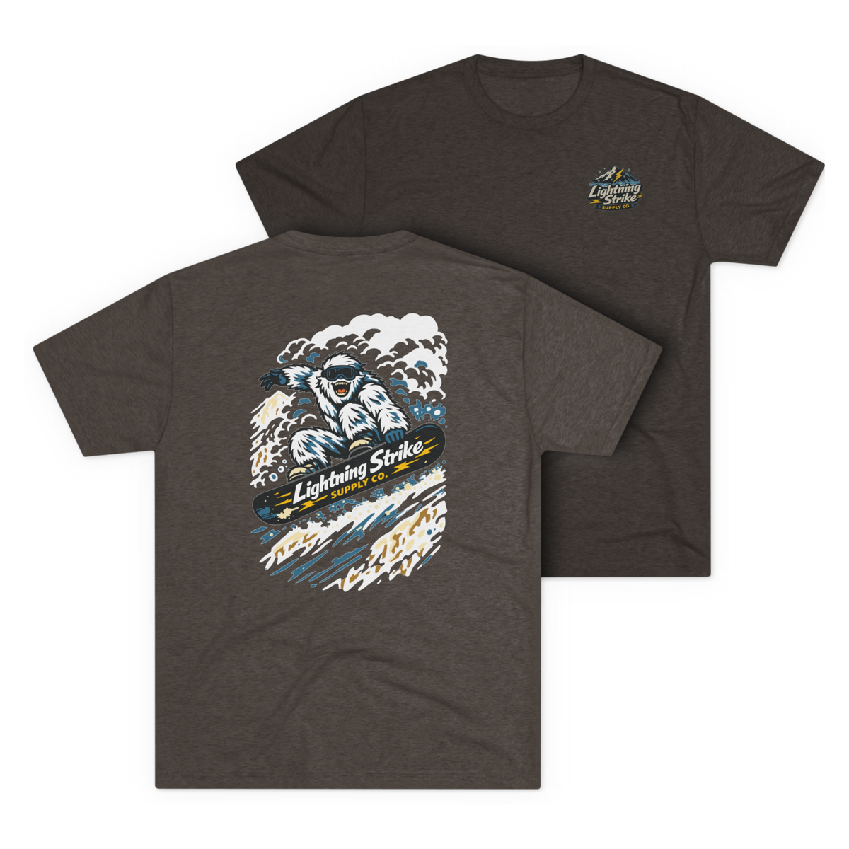 LSSC Shred It Tee - Tri-Blend Macchiato