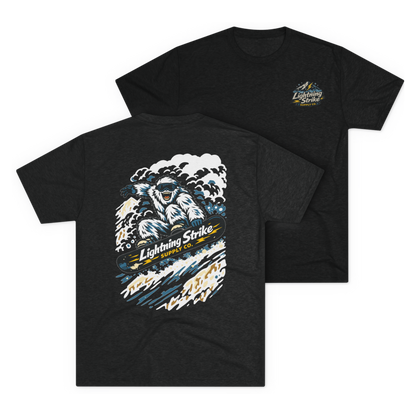 LSSC Shred It Tee - Tri-Blend Vintage Black