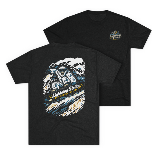 LSSC Shred It Tee - Tri-Blend Vintage Black