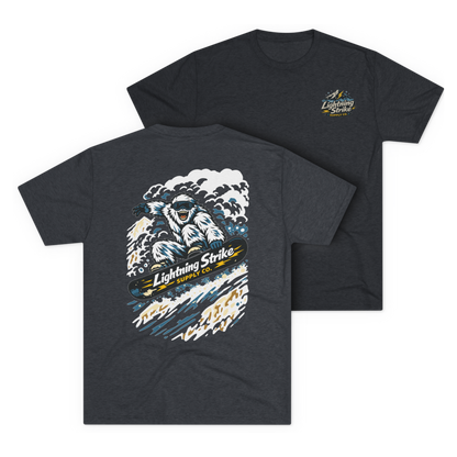 LSSC Shred It Tee - Tri-Blend Vintage Navy