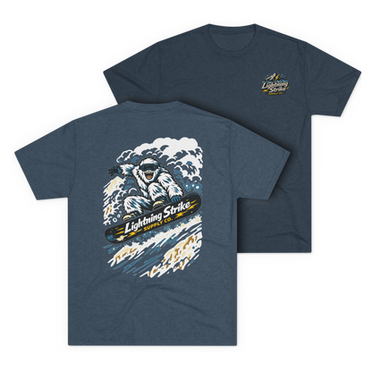 LSSC Shred It Tee - Tri-Blend Indigo
